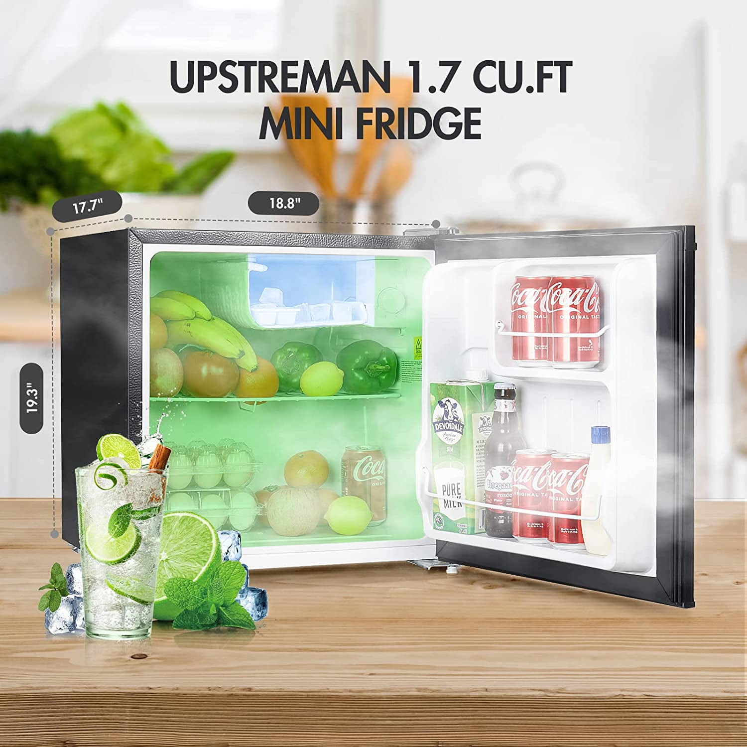 walmart 1.7 mini fridge