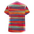 thumbnail image 5 of Cameland T-Shirt Décontracté d'Été pour Femmes à Manches Courtes Col Rond Boutonné Blouse Chandail Tops, 5 of 5