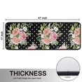 thumbnail image 5 of Kitchen Rugs Sets Of 2,Pioneer Flower Floral Print Pattern Anti Fatigue Kitchen Mat Rugs Non Slip Washable,Decorative Kitchen Floor Mats for Kitchen,Sink,Laundry,17"x47"+17"x47", 5 of 5