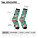 thumbnail image 2 of Balery Tropical Flamingo Calcetas Largas con Estampado para Hombre y Mujer – Suaves y Transpirables, Talla Única (US 5-11), 2 of 6