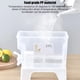 thumbnail image 3 of Dispensador de bebidas frías de gran capacidad, tarro refrigerado cuadrado blanco con grifo, 3 of 6