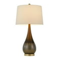 thumbnail image 2 of 150W 3 Way Carmi Metal Table Lamp With Hardback Taper Drum Fabric Shade, 2 of 5