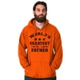 thumbnail image 3 of Worlds Greatest Farter Father Funny Men's Big & Tall Graphic Hoodie Brisco Brands 4X, 3 of 5