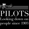 thumbnail image 3 of CafePress - Pilots Looking Down People Pajamas - Men's Dark Loose Fit Cotton Pajama Set, 3 of 7