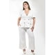 thumbnail image 4 of Conjunto sastre manga corta Roman Fashion /Tallas Extras, 2-4369 (Blanco) blanco 42, 4 of 6