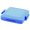 Blue, variant on Microwave Toastie Sandwich Maker, Micro Toastie Maker, Microwavable Toastie Maker, Toastie Maker with Adjustable Silicone Straps, No Electricity, Wireless