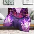 thumbnail image 6 of Jujutsu Blanket Kaisen Gojo Flannel Throw Blankets Soft Pile Cozy Plush Throw Blanket for All Seasons, 3D Printed Warm Blanket for Sofa Beds Home Decor, 6 of 10