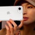 thumbnail image 3 of Funda Para iPhone 16e Hybrid Clear Case Premium Reforzada Transparente, 3 of 5
