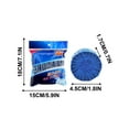 thumbnail image 3 of Camnix Toilet Bowl Cleaner, Automatic Toilet Tank Cleaner Tablets, Blue Toilet Bowl Tablets for Deodorizing & Descaling, Powerful Cleaning, Slow-Release Against Tough Stains 10 Pack, 3 of 8
