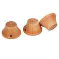thumbnail image 2 of Guitar Volume Control Knob, Wood Electric Guitar Knob Eco Friendly  For Replacement Redwood,Maple,Ebony, 2 of 8