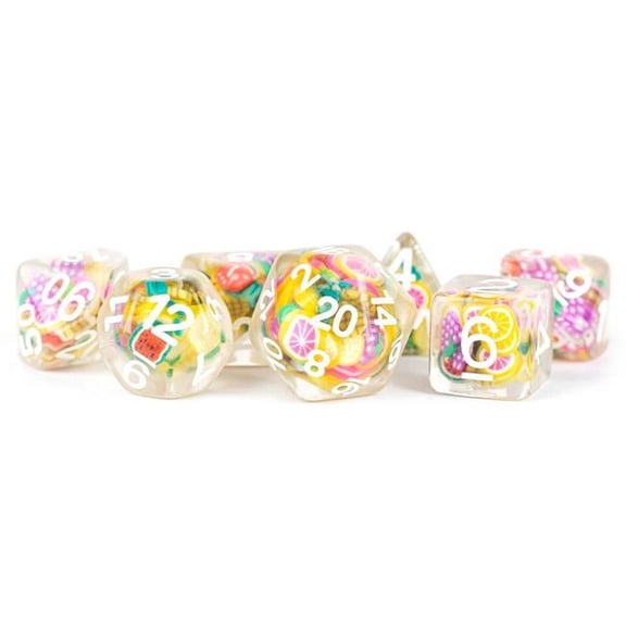 Fruit Dice - Set of 7