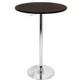 thumbnail image 2 of Elia Contemporary Adjustable Bar Table in Black by LumiSource, 2 of 4