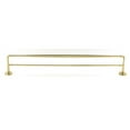 thumbnail image 4 of Alno A6725-30 Charlie's 30" Wide 2 Bar Double Solid Brass Bathroom Towel Bar - Bronze, 4 of 7