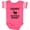 Football Pink and White, variant on Inktastic Bow Hunter Gramps Hunting Buddy Boys Baby Bodysuit