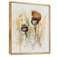 thumbnail image 3 of Designart 'Little Mouse Sitting On Poppies' Traditional Framed Canvas Wall Art Print, 3 of 5