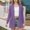 Purple, variant on BiZtdJrK Women Solid Cardigans Long Sleeve Open Front Shrug Sweaters Lightweight Regular Fit Casual Cardigan with Pockets Blue M