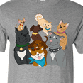 thumbnail image 4 of Inktastic Happy Dog Family T-Shirt, 4 of 5