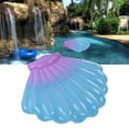 thumbnail image 1 of Lit Flottant Gonflable en Forme de Coquillage PVC Accessoire Portable pour Intérieur Extérieur, 1 of 8