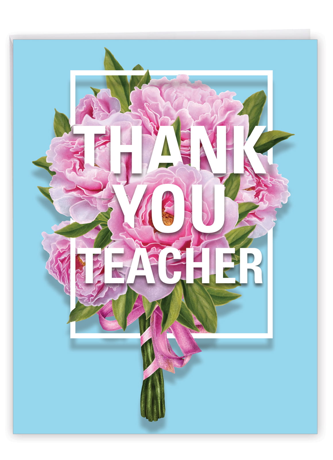 Teacher A Big Thank You Owl Book Diary Star Colourful Design Greeting Card 