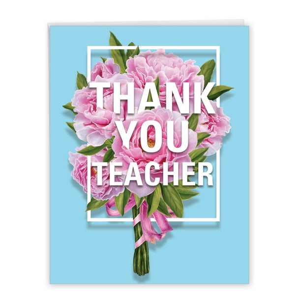 thank you teacher card messages