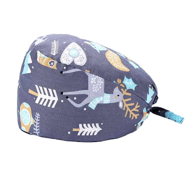 Gorros De Operación Enfermeras En Forma De Calabaza Servicio De Larga Duración Color Puro Pulido Opaco Profesional Colores Surtidos Gorros De Trabajo Con Lazo En La Espalda Eigraketly AP008656-27