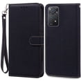 thumbnail image 1 of Note 11 Case For Xiaomi Redmi Note 11 11S Case Leather Wallet Flip Case For Redmi Note 11 Pro Phone Cases Note 11S Cover Fundas Black -Strap Note 11, 1 of 6