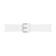thumbnail image 3 of Compatible con correa Galaxy Watch 5Pro, correa deportiva de silicona suave de 20 mm, color blanco, 3 of 3