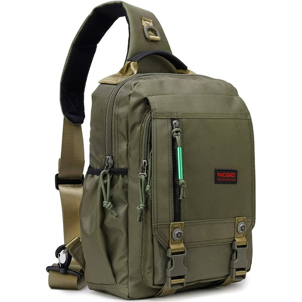 NICGID Sling Bags Chest Shoulder Backpacks 13.3 Laptop Backpack