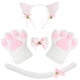 thumbnail image 2 of Conjunto De Cosplay De Gato Con Orejas De Cola De Gatito Dibujos Animados Ropa De Juego De Rol Cómoda Suministros De Fiesta Para Halloween Navidad N.° 3 matsuzay AP007716-03, 2 of 6