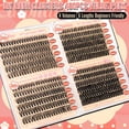 thumbnail image 2 of Eyelash Clusters Calphdiar Wispy Lash Lash 30 D+40 D+50 D+60 D 480 unidades, 2 of 7