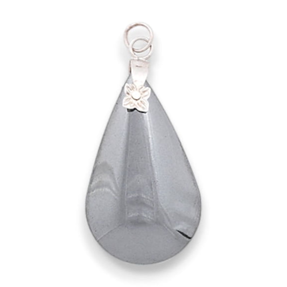 6 Packs of Hematite Drop Pendant