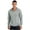 Grey, variant on Sinleey Men's Full Zip UPF 50+ Shirt Hooded Light Jacket Long Sleeves Sun Protection Rash Guard for Grey 4XL