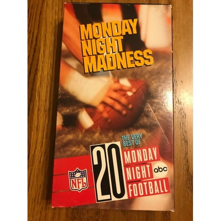 Monday Night Madness: Very Best of Monday Night Football 1989 VHS Ships N (Madness Total Madness The Very Best Of Madness)