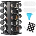 thumbnail image 1 of Especiero Giratorio 360º Bluelander con 20 Frascos de Vidrio, Organizador de Cocina, 5 Niveles, Negro, 1 of 5