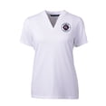 thumbnail image 2 of Women's-Cutter & Buck  White New England Revolution Forge Heather Stretch Blade Top, 2 of 3
