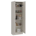 thumbnail image 3 of High-capacity five-shelf double door cabinet for various living spaces easy to put together, 3 of 7