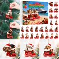thumbnail image 5 of 2025 Double Hanging Boots Advent Calendar with Realistic High Definition 2D Patterns for Festive Holiday Countdown Celebration, 5 of 5