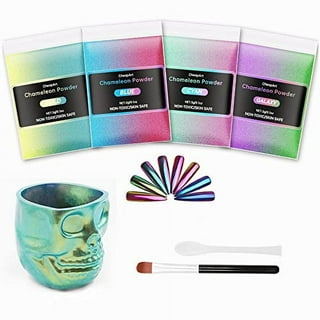 ZUARFY 4 Box/Set Chameleon Mica Powder Color Shift Pigment Powder