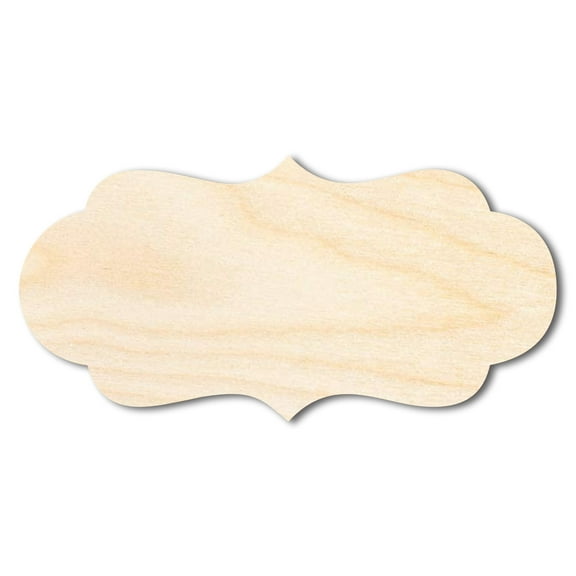 Unfinished Wood Award Plaque Silhouette - Craft - up to 46" DIY 20" / 1/8"