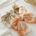 thumbnail image 6 of Meidiya Tie Dye Bowknot Hair Bows for Women Big Hair Bow With Clips Hair Ribbon Hair Bows Clips for Girls Hair Clips for Bows Large Barrettes Thick Hair Accessories, 6 of 8