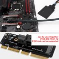 thumbnail image 4 of Adaptador M.2 NVME ANGGREK a SFF 8643 Estable Para Placa base PCIE 4.0, 4 of 8