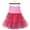 Skirts for women-Watermelon Red, variant on Homenesgenics Skirt for Women Denim Women's Fashionable Summer Retro High-Waisted Gauze Puffy Skirt Party Skirt Gray M