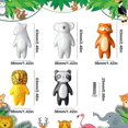thumbnail image 2 of 5 Pieces Cute Animal Knobs Kids Handles Ceramic Knobs Animal Drawer Pulls And Knobs Animal Cabinet Knobs, 2 of 5