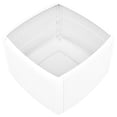 thumbnail image 3 of vidaXL Side Table White 54x54x36.5 cm Plastic, 3 of 4