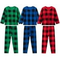 thumbnail image 4 of Boys Pajamas Set Toddler Fall Pajamas Boys Pajamas Sets Children's Spring and Autumn Long Boys and Girls Winter Bottom Warm Pajamas Set Toddler Birthday Pajamas for Child Girls 9-10 Years, 4 of 4
