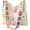 White, variant on Boho Crossbody Bag Crochet Purse - Hollow Out Knit Shoulder Tote for Women, Summer Beach Handbag Lightweight (White)