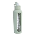 thumbnail image 1 of Glass Water Bottle With Straw And Handle Lid Water Bottles With Times To Drink And Straw700ml, 1 of 3