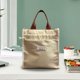 thumbnail image 1 of Bolsa de almuerzo Taotanxi para mujer, térmica, reutilizable, a prueba de fugas, de gran capacidad, refrigerada, para mujeres, hombres y adultos, con portabotellas y bolsillos laterales para el, 1 of 6