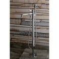 thumbnail image 2 of Kingston Brass KS7031DPL Paris Freestanding Tub Faucet with Hand Shower, Polished Chrome, 2 of 8