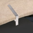 thumbnail image 4 of Baverta 4 pièces Grande Nappe de Couverture Clips en Acier Inoxydable Anti-dérapant Nappe Support Pinces 10,5 * 7 cm, 4 of 10